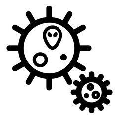 Obraz premium Scifi horror