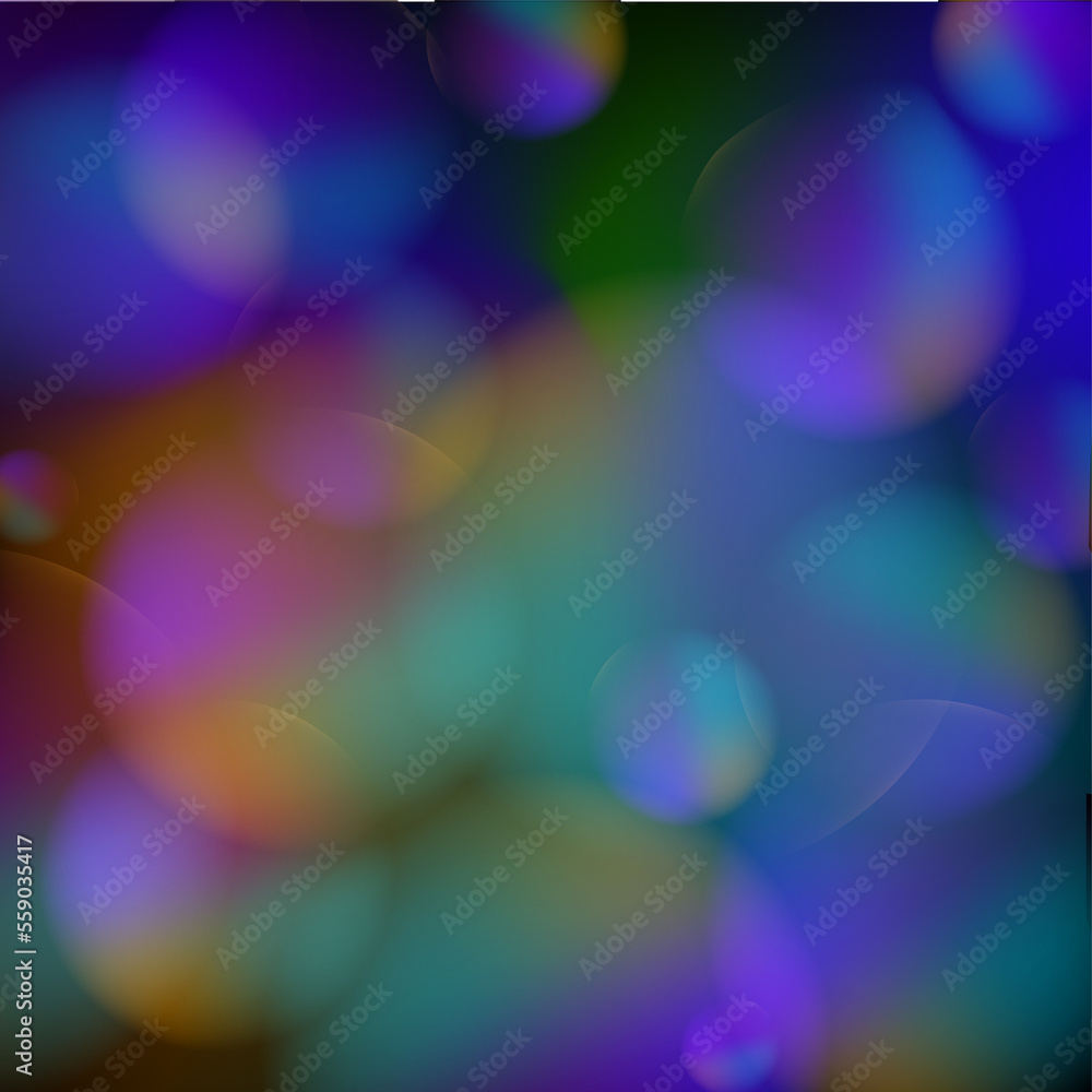 Wall mural abstract background with bokeh