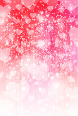 バレンタイン　ハート　冬　背景