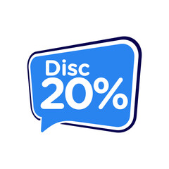 special offer discount, vector template