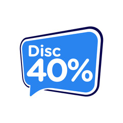 special offer discount, vector template