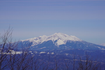 冬の御嶽山