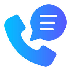 call gradient icon