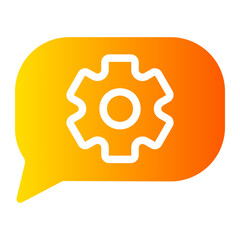 settings gradient icon
