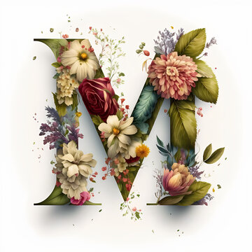 Letter M Flower Images – Browse 16,754 Stock Photos, Vectors, and Video