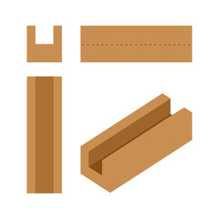 3D sketch on white background