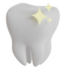Shiny Tooth 3D Icon