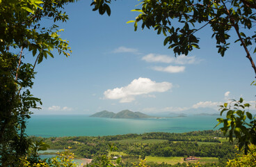View of Dunk Island, Queensland from Mission Beach