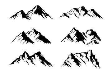 set of mountains