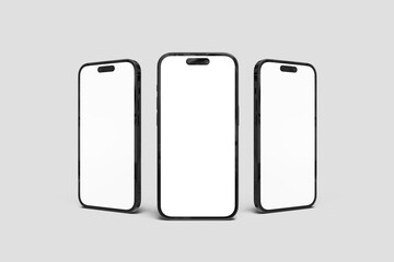 Smartphone Screen Blank Mockup