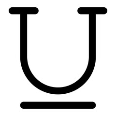 underline