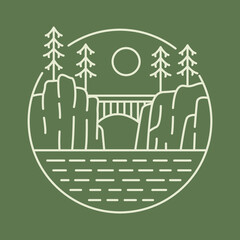 The Bridge and River in The Great Outdoors