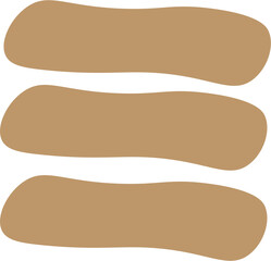 Boho Illustration shapes abstract