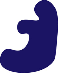 Boho Illustration shapes abstract