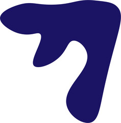 Boho Illustration shapes abstract