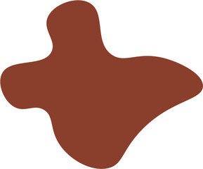 Boho Illustration shapes abstract