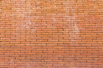 Red brick wall made of stone, Brick wall background
