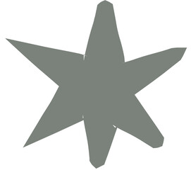 Boho Illustration shapes abstract