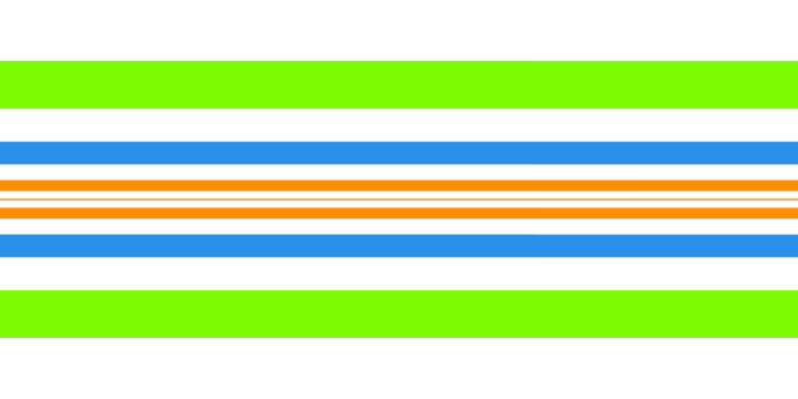 Colorful horizontal vector, stripes background 