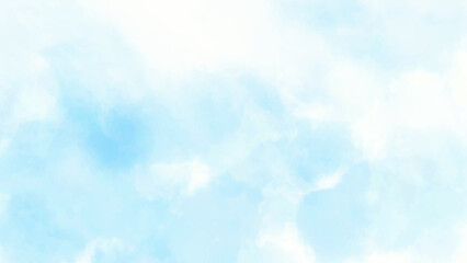 Blue sky with puffy clouds background. Air clouds in the blue sky. blue backdrop in the air. abstract style for text, design, fashion, agencies, websites, bloggers, publications, online marketers