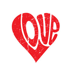 Retro Love Heart , Valentines Day , Love Heart ,Valentine Heart 