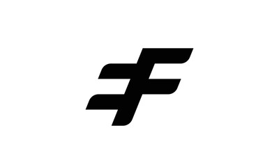 F EF FE logo design in vector Awesome minimal trendy professional logo design template.