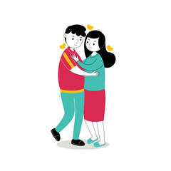 Sweet Romantic Couple Vector Pack 