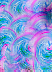 Abstract swirl artistic background for design