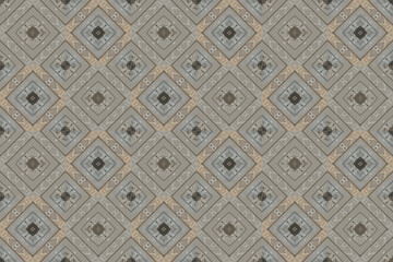 Abstract seamless patterns, geometric patterns, and batik patterns are designed for use in interior, wallpaper, fabric, curtain, carpet, clothing, Batik, satin, background, and Embroidery style.