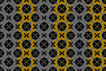 Abstract seamless patterns, geometric patterns, and batik patterns are designed for use in interior, wallpaper, fabric, curtain, carpet, clothing, Batik, satin, background, and Embroidery style.
