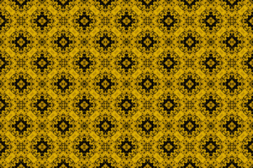 Abstract seamless patterns, geometric patterns, and batik patterns are designed for use in interior, wallpaper, fabric, curtain, carpet, clothing, Batik, satin, background, and Embroidery style.
