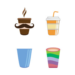 Drink glass illustration