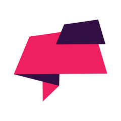 Pink and Black Flat Label Header 5