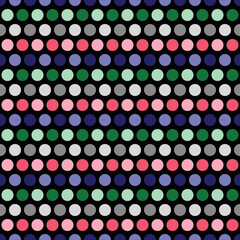 colorful polka dot seamless pattern background, print, card, pattern background