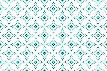 Abstract seamless patterns, geometric patterns, and batik patterns are designed for use in interior, wallpaper, fabric, curtain, carpet, clothing, Batik, satin, background, and Embroidery style.