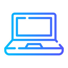 laptop gradient icon