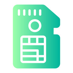 sim gradient icon