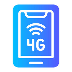 tablet gradient icon