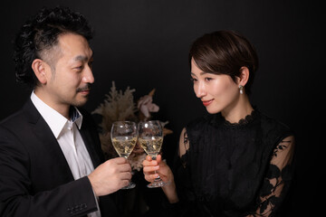 Nice couple's date night