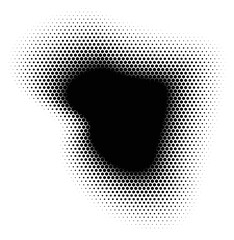 Hexagon shape Abstract background