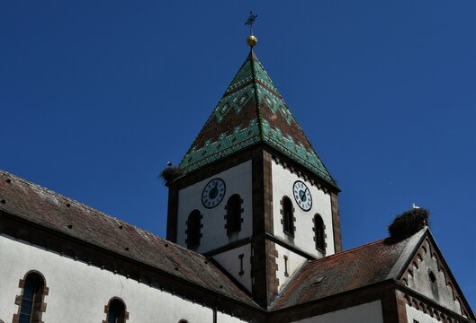 Kirchturm von Waghurst im Ortenaukreis