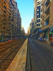 street, Alexandria, Egypt
