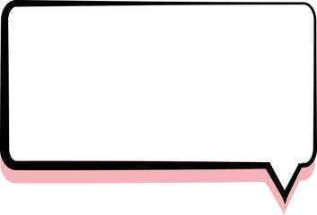 Obraz premium white speech bubble, quotes box, text box, frame talk, chat box, conversation bubble decoration