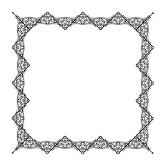 frames in vintage style with elements of ornament, art, pattern, background, texture