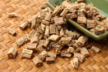 Close up view of codonopsis 