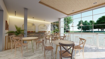 Obraz premium Architect decorative artwork interior