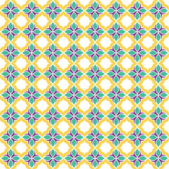 Abstract Geometric coloring Pattern Design