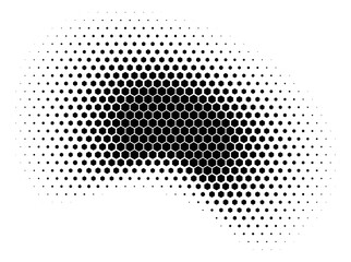 Hexagonal shape background