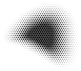 Hexagonal shape background