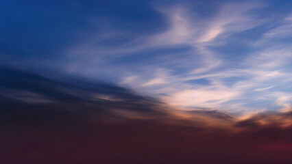 Beautiful sunset sky and dramatic sky